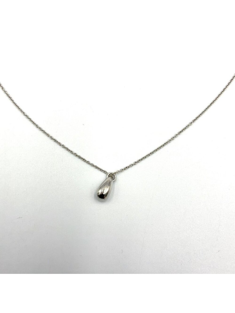 Tiffany & Co Teardrop Platinum Necklace